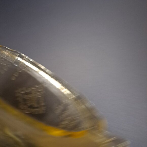 Anchor Hocking Princess Yellow Glass Creamer With Embossed Design Vintage - Picture 13 of 16